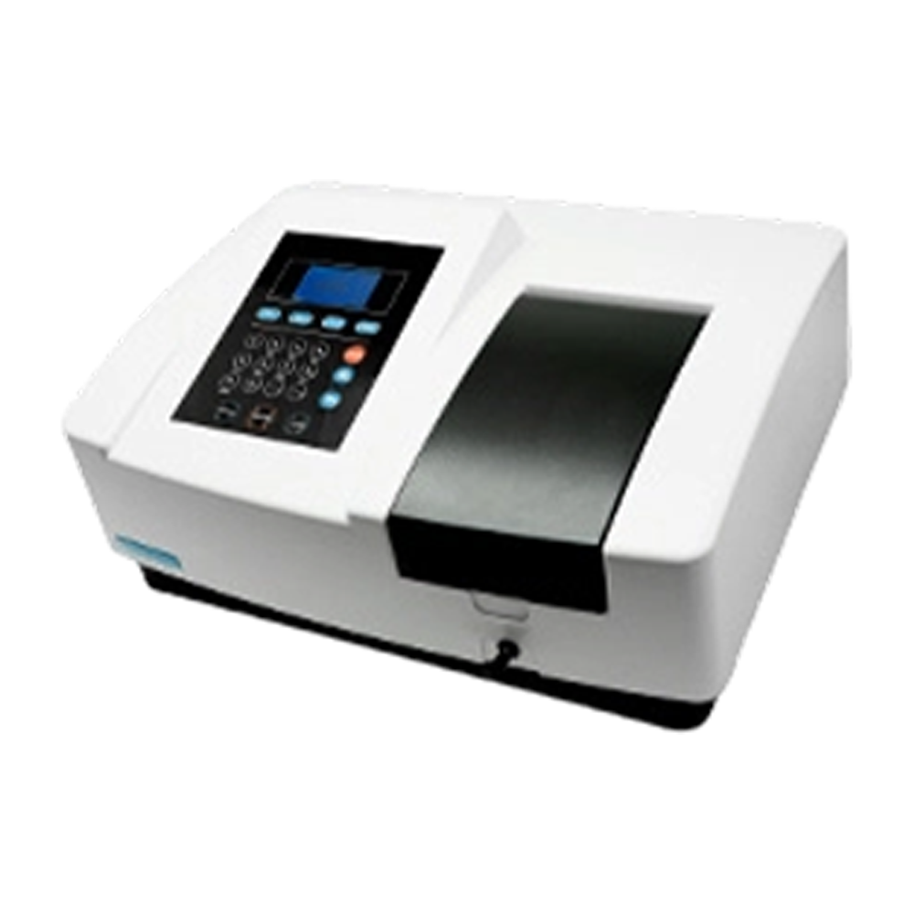 Wyświetlacz LCD Qiujing Automatyczna długość fali 2NM/4NM Spektrofotometr widzialny w ultrafiolecie UV754N/UV755B