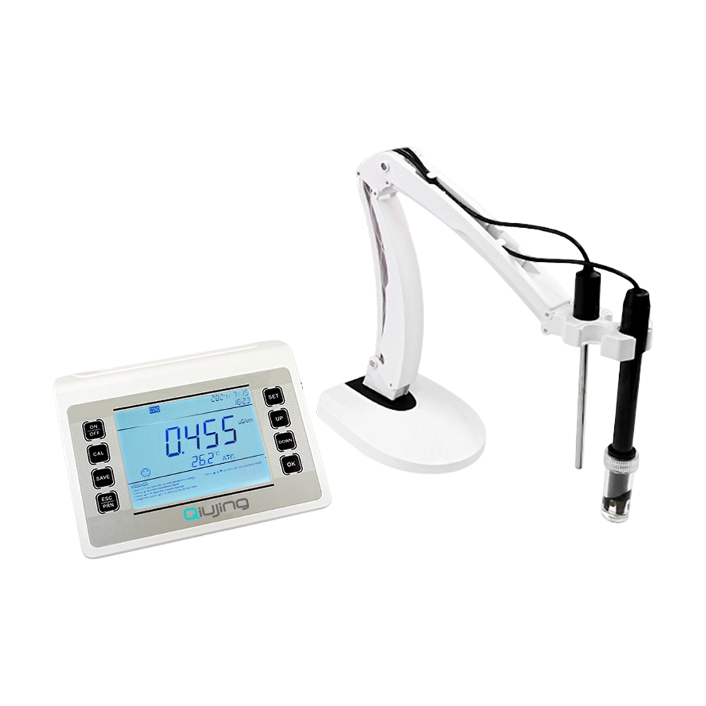 Qiujing wygodny ekran LED wbudowana pamięć masowa bezprzewodowy drukowanie Bluetooth trwały przyrząd do pomiaru przewodności P902