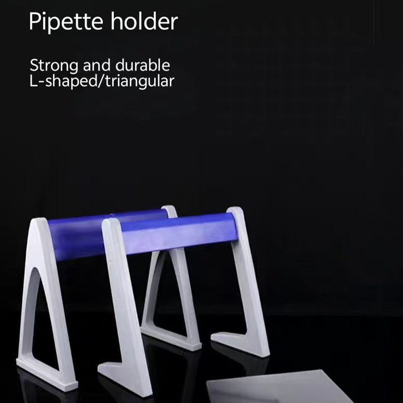 Qiujing Uchwyt do pipet w kształcie litery L. Laboratoryjny stojak na pipety liniowy. Trójkątny stojak na pipety Qiujing Uchwyt do pipet w kształcie litery L. Laboratoryjny stojak na pipety liniowy. Trójkątny stojak na pipety